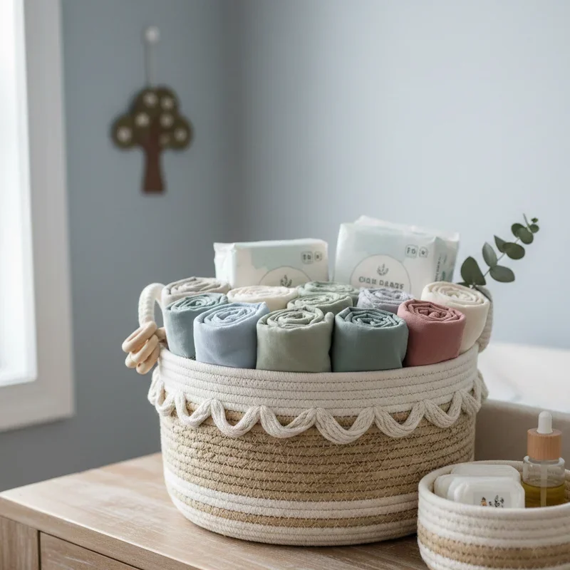 Diaper Storage Ideas