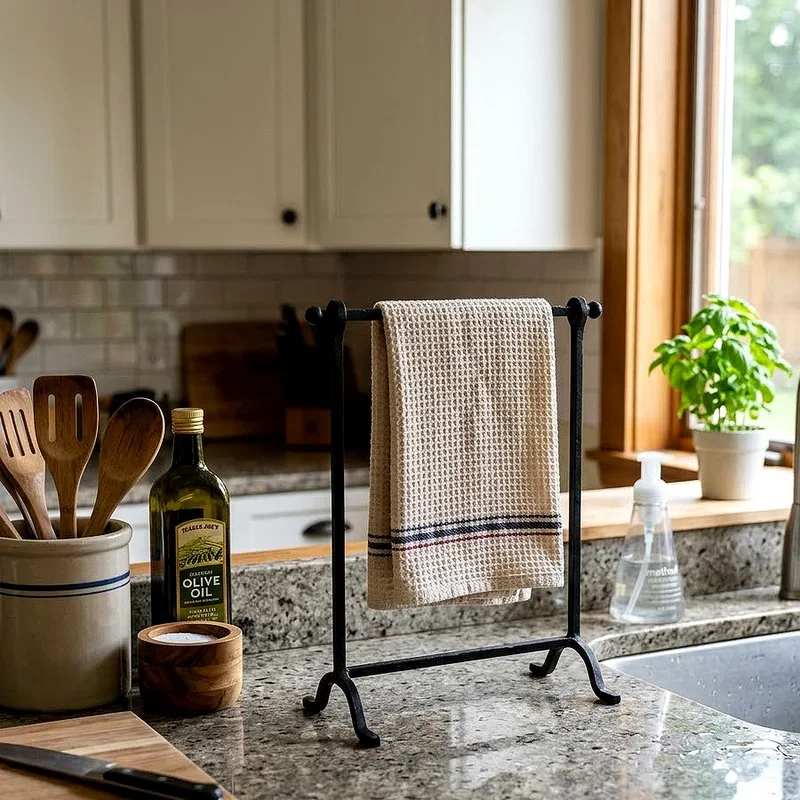 Dish Towel Storage Ideas