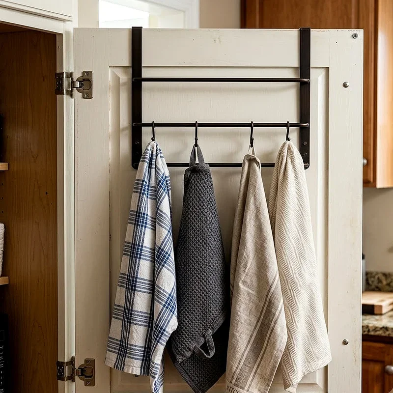 Dish Towel Storage Ideas