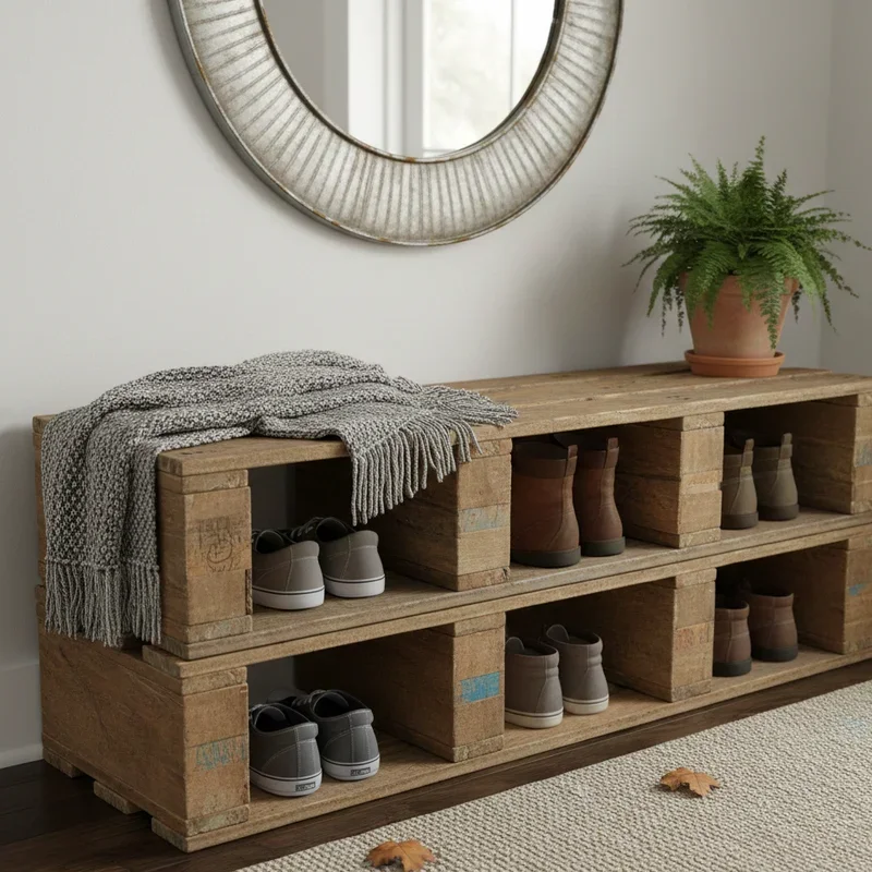 Entryway Shoe Storage Ideas