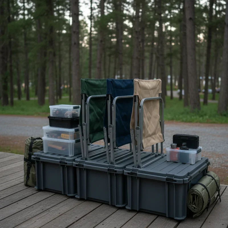 Camping Chair Storage Ideas