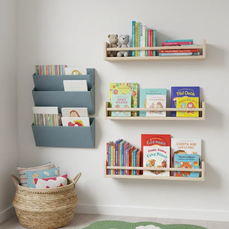 Kids Book Storage Ideas