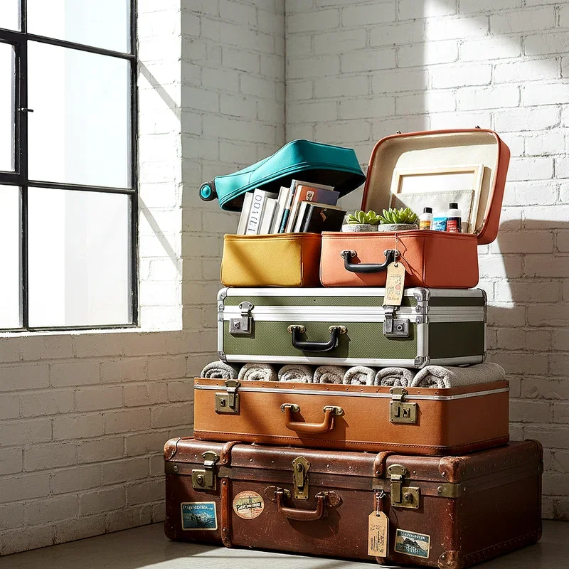 Suitcase Storage Ideas