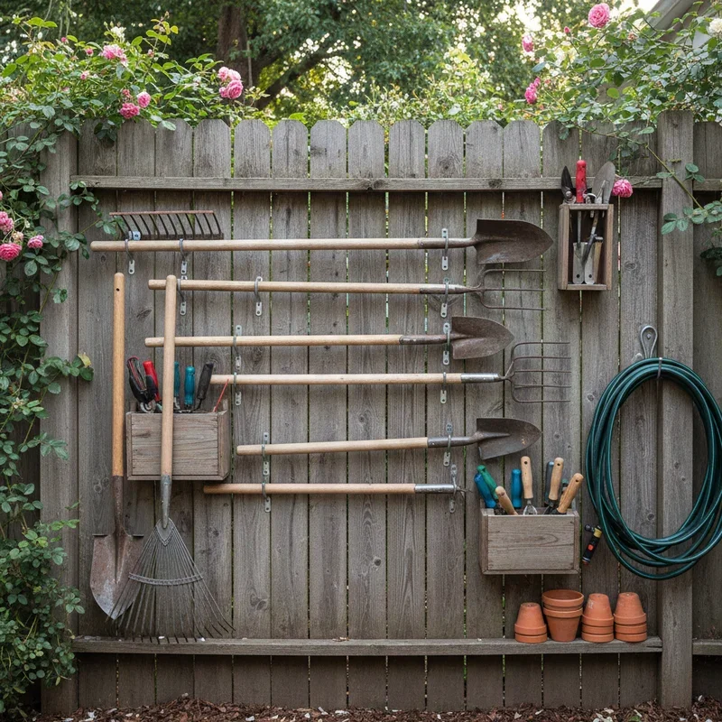 Yard Tool Storage Ideas