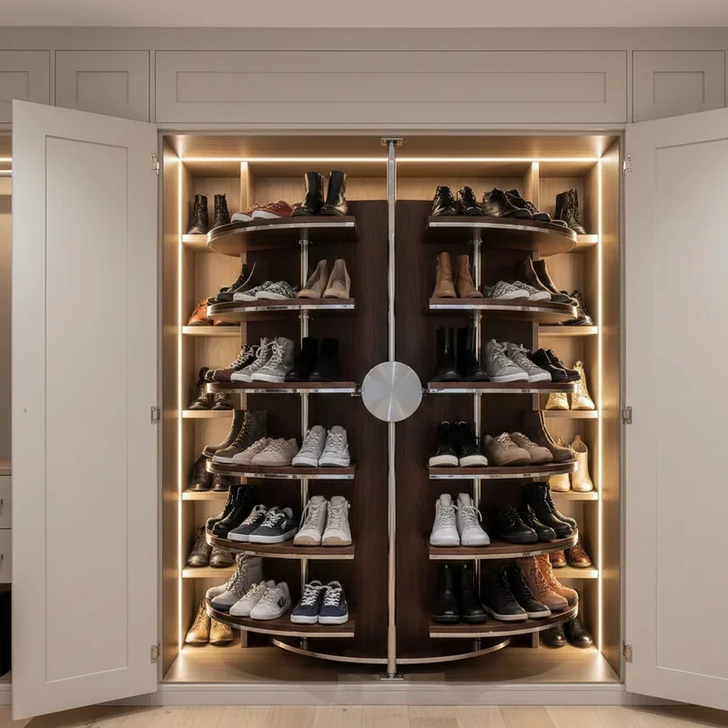 Hidden Shoe Storage Ideas