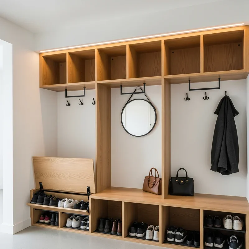 15 Coat Storage Ideas to Keep Your Entryway Organized