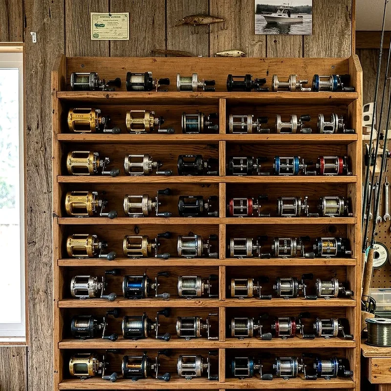 Fishing Reel Storage Ideas