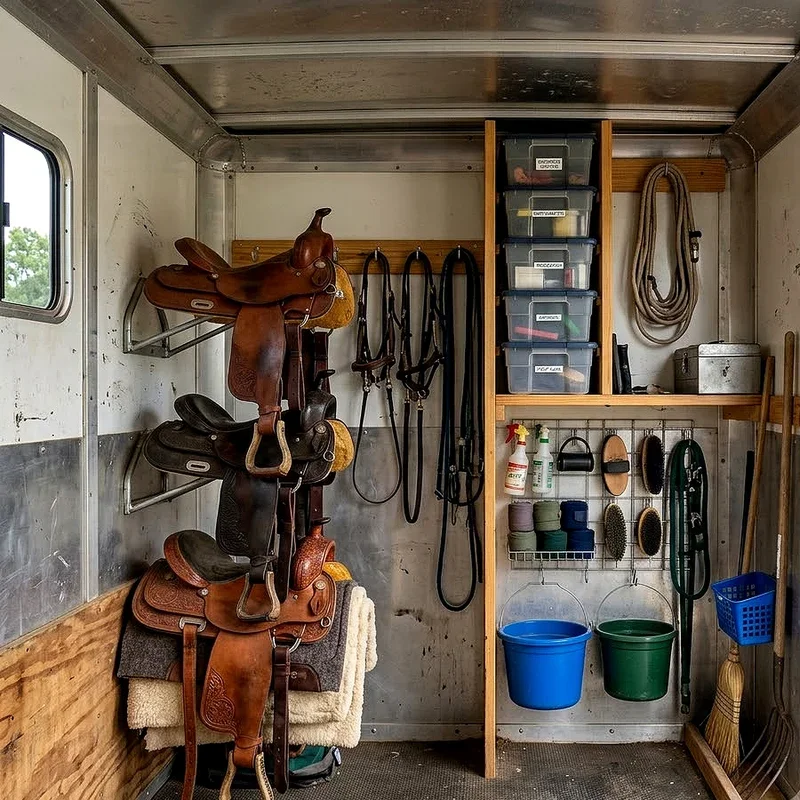 15 Horse Trailer Storage Ideas for Smart Organization
