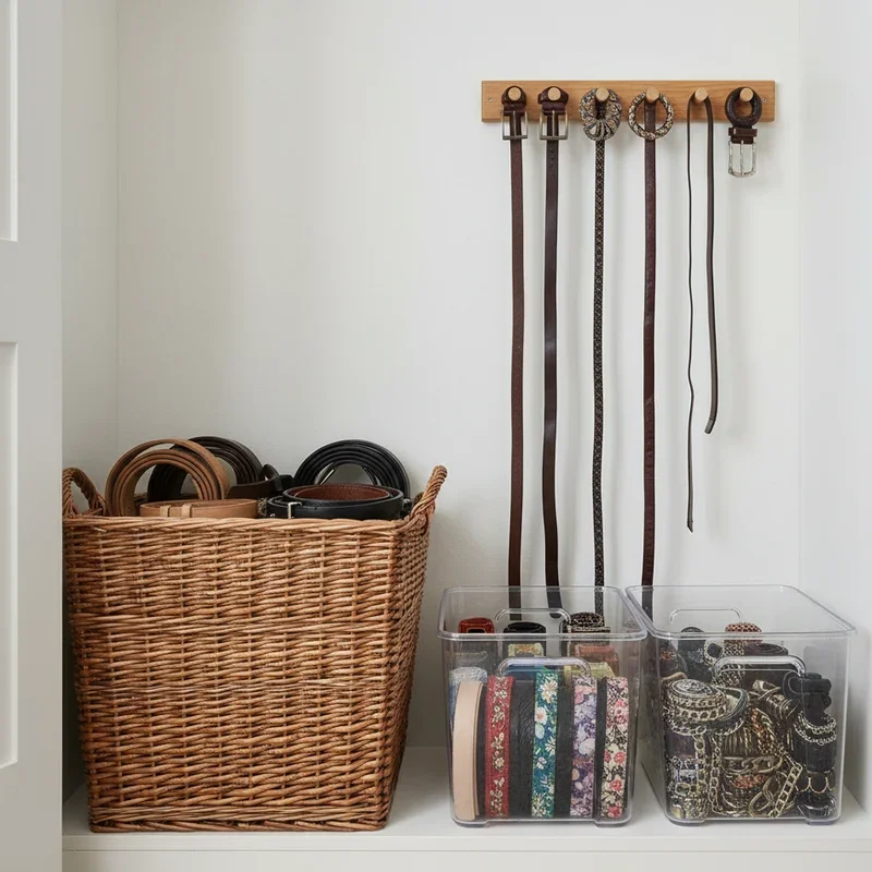 Belt Storage Ideas