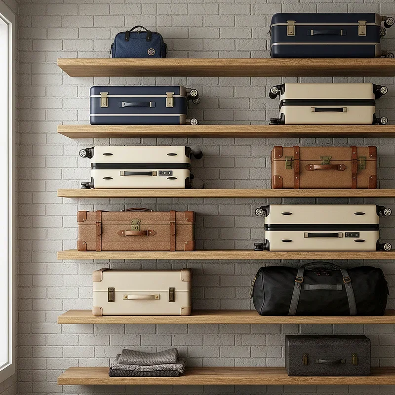 Suitcase Storage Ideas