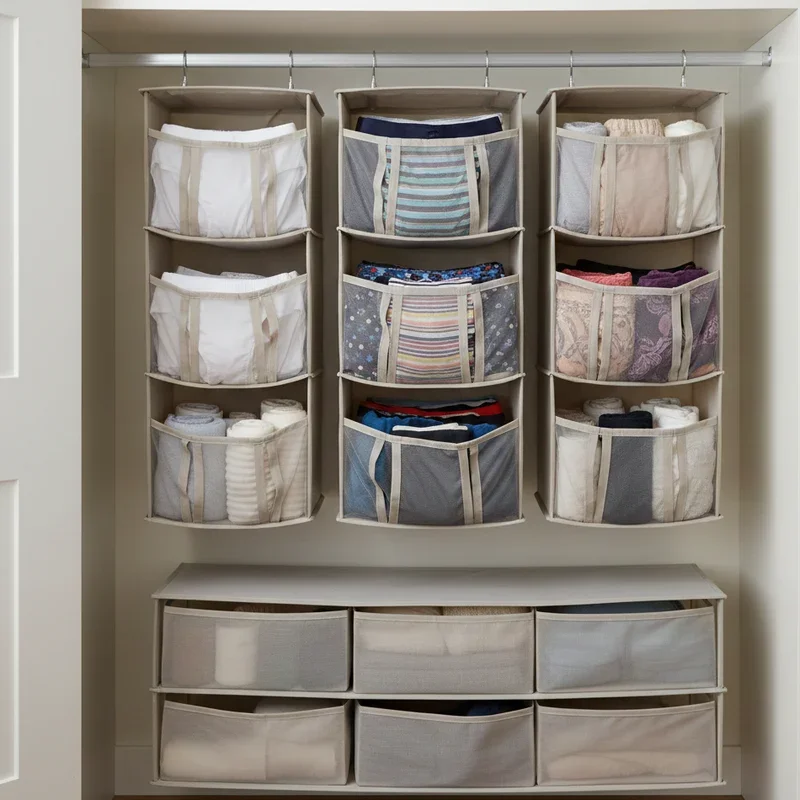 Underwear Storage Ideas