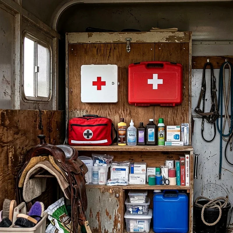 Horse Trailer Storage Ideas