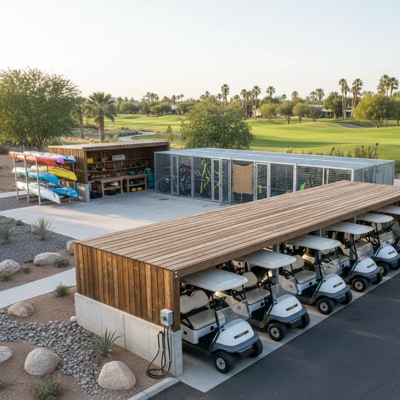 Golf Cart Storage Ideas