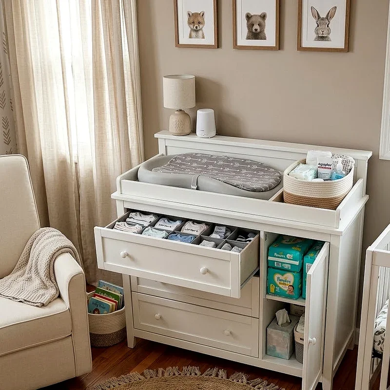 Baby Room Storage Ideas