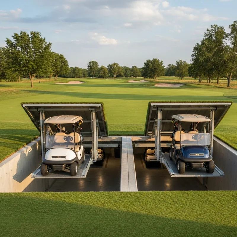 Golf Cart Storage Ideas