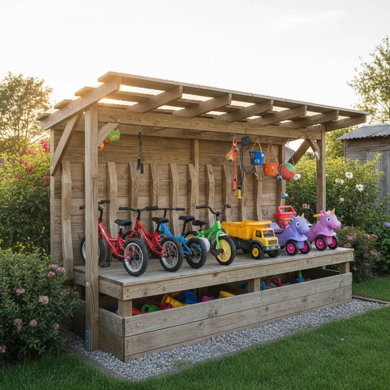 Outdoor Toy Storage Ideas