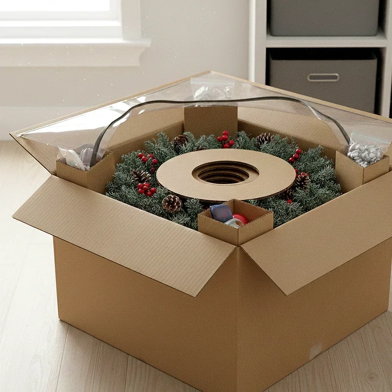 Wreath Storage Ideas