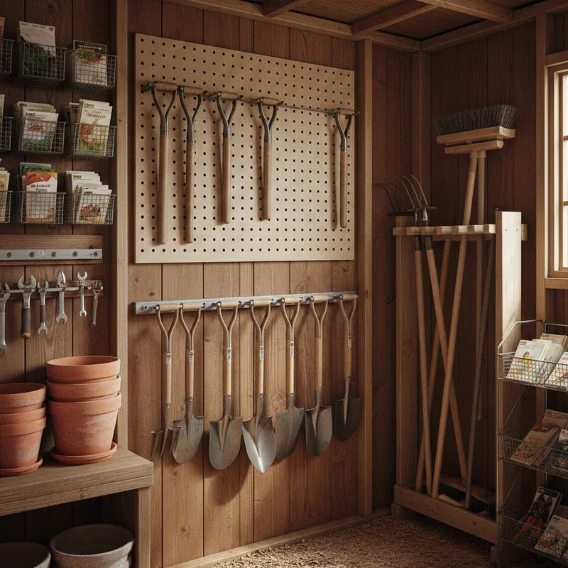 Yard Tool Storage Ideas