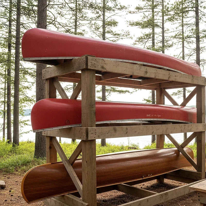 Canoe Storage Ideas