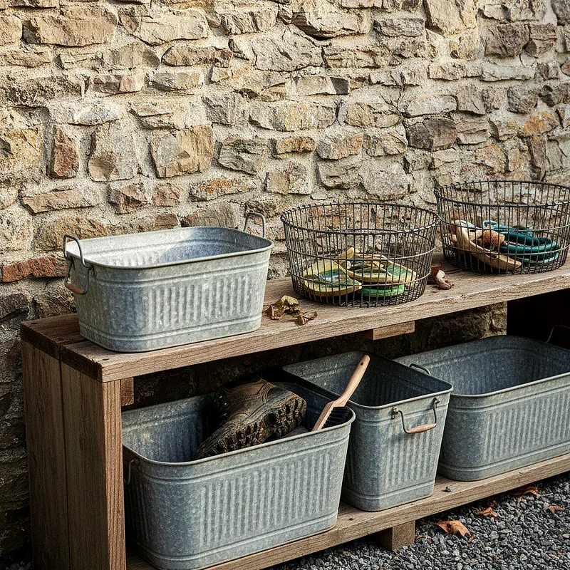 Outdoor Shoe Storage Ideas
