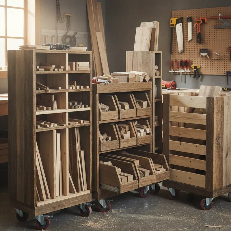 Scrap Wood Storage Ideas