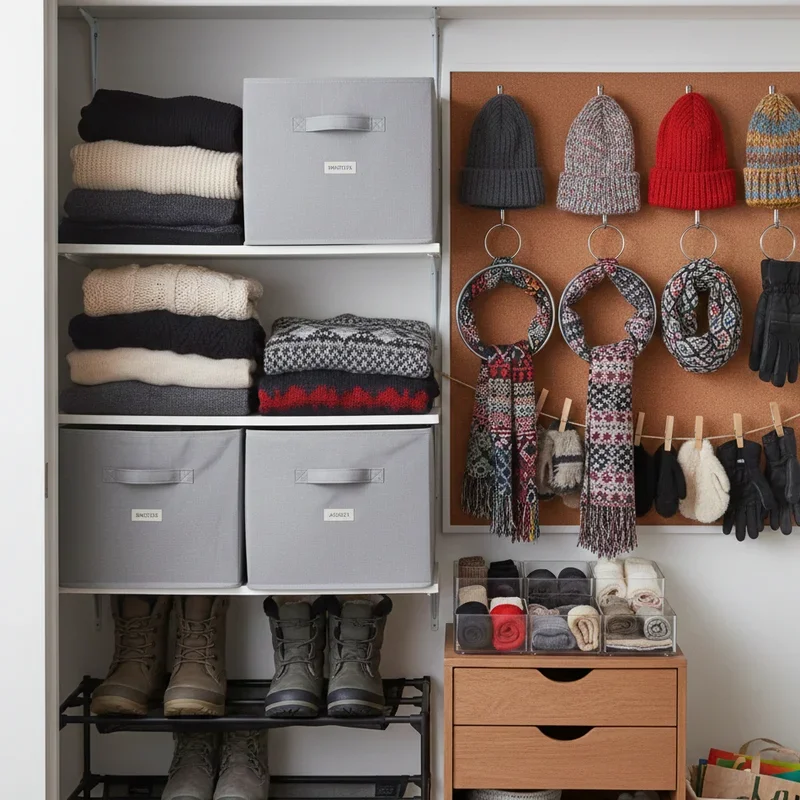 Winter Clothes Storage Ideas