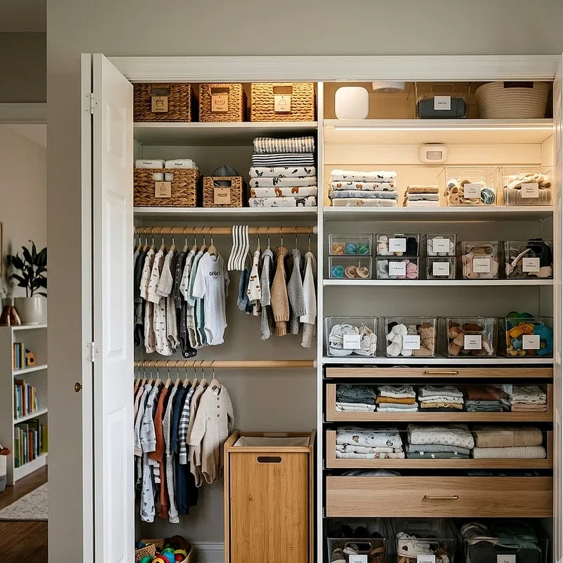Baby Room Storage Ideas