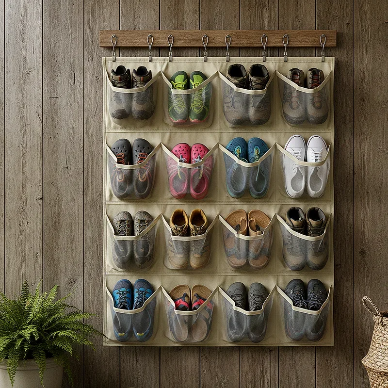 Outdoor Shoe Storage Ideas