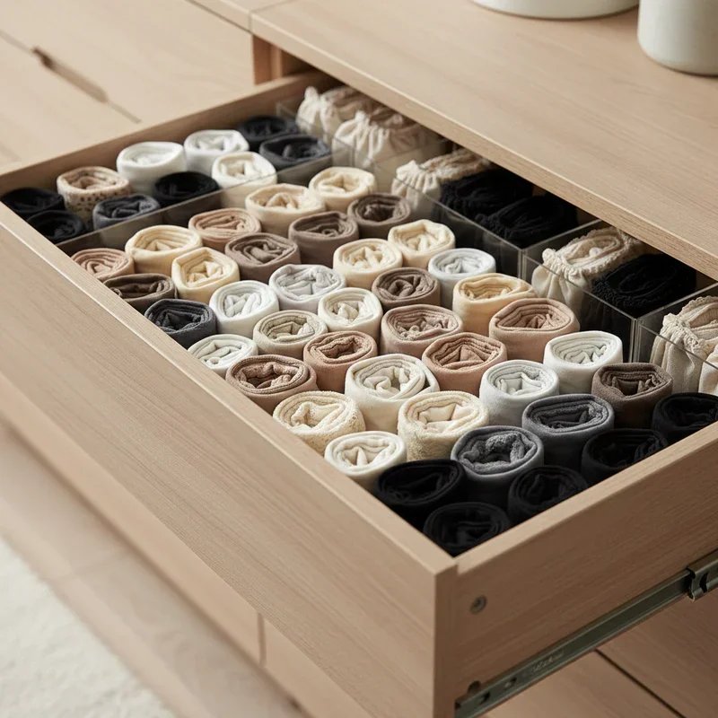 Underwear Storage Ideas