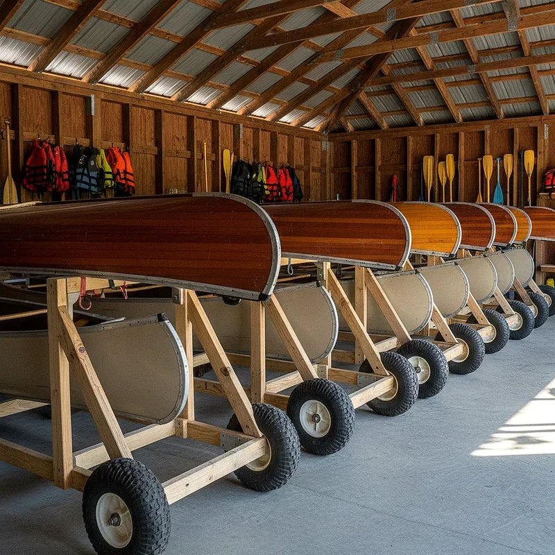 Canoe Storage Ideas