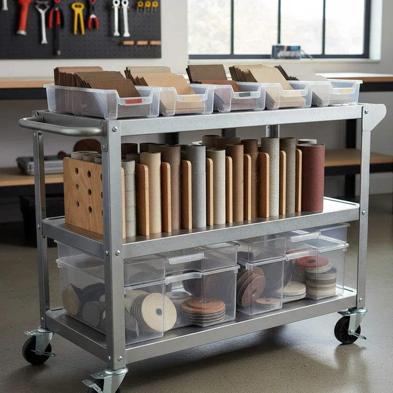 Sandpaper Storage Ideas