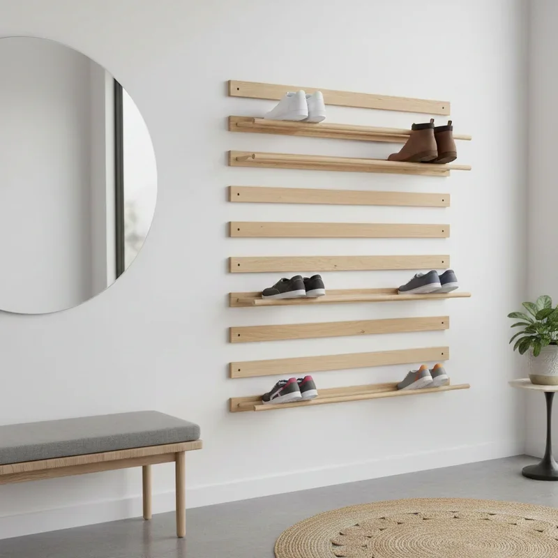 Shoe Storage Ideas for Entryway
