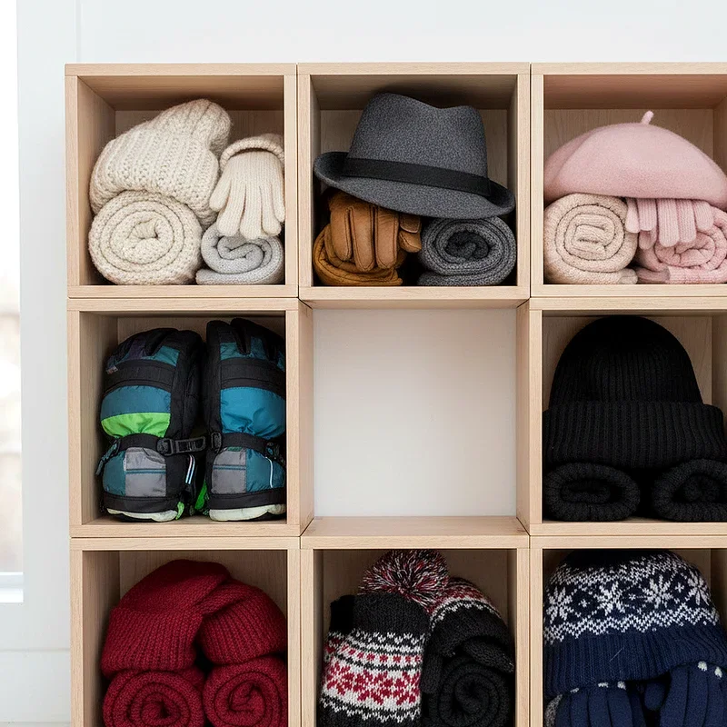 Winter Hat And Glove Storage Ideas