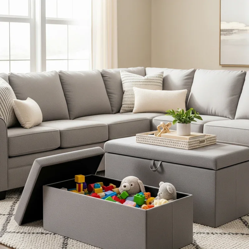 Living Room Toy Storage Ideas