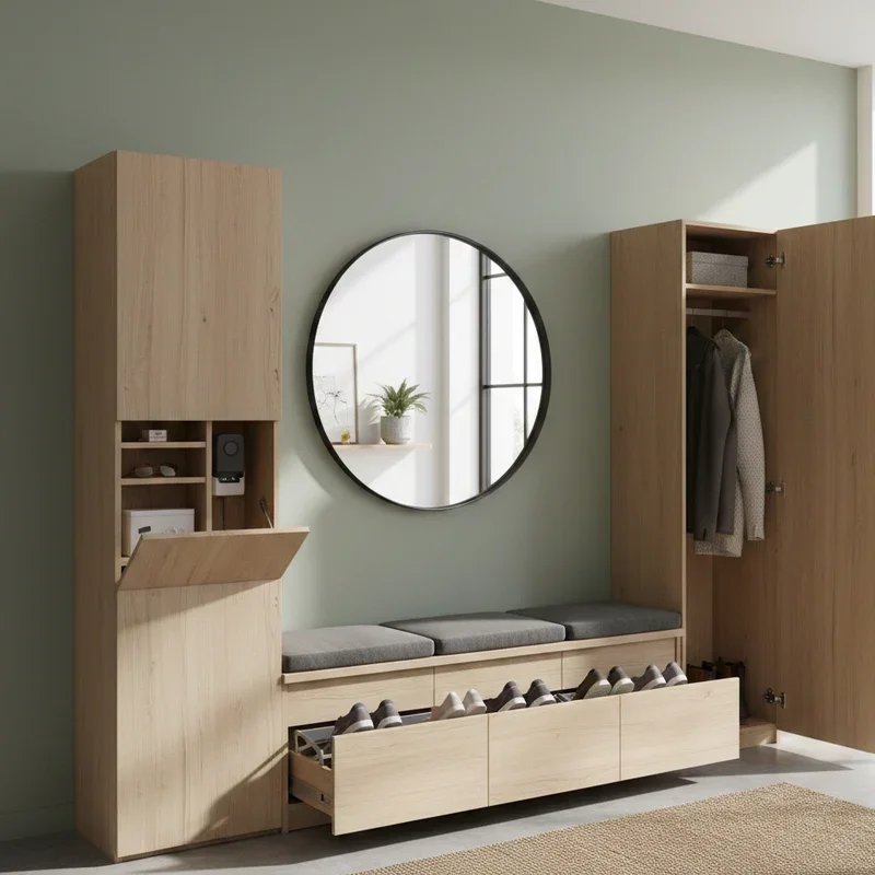 Entryway Shoe Storage Ideas