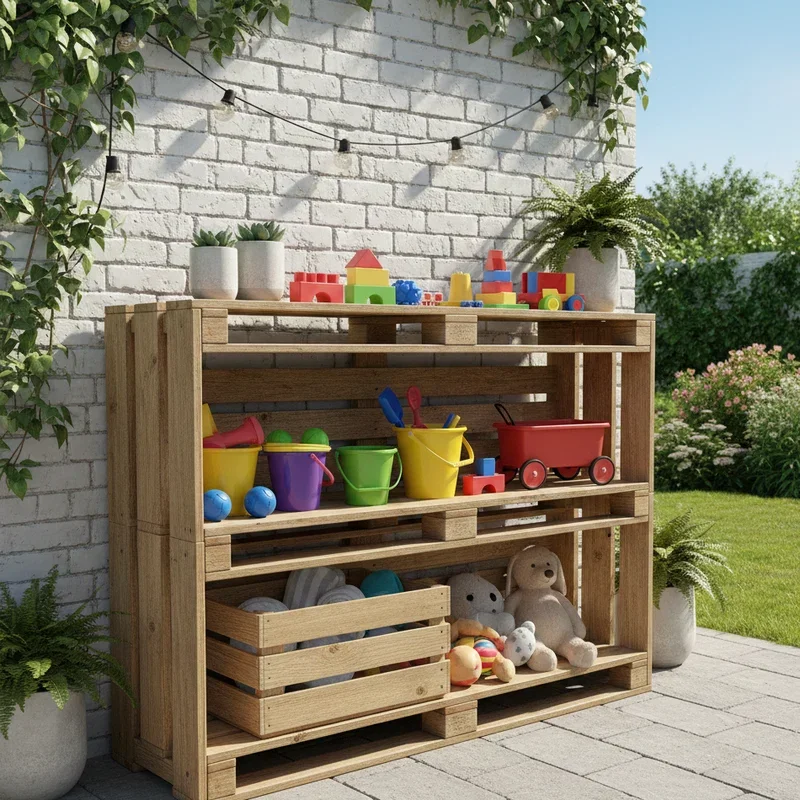 Outdoor Toy Storage Ideas