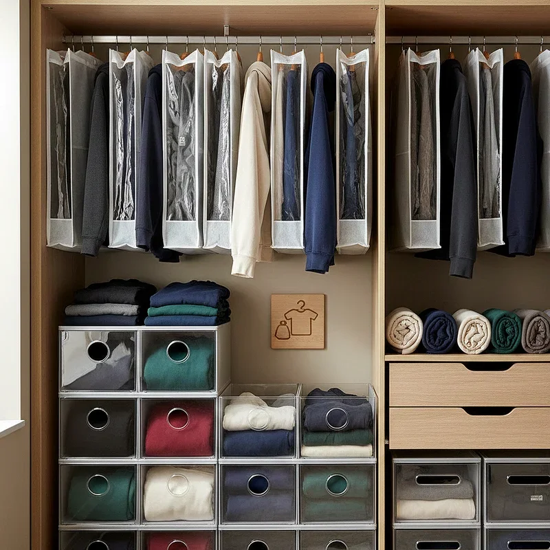 Hoodie Storage Ideas