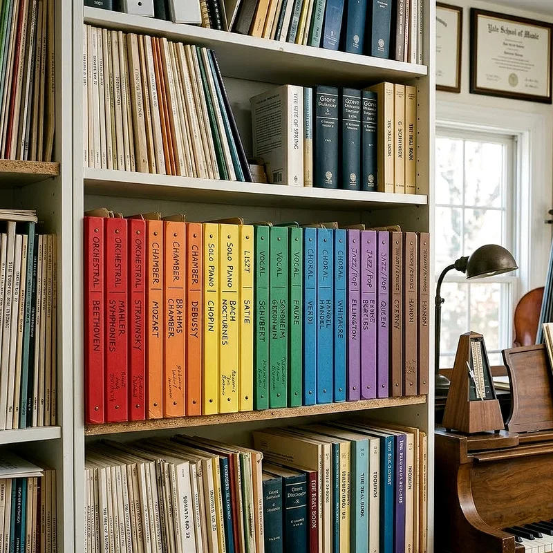 Sheet Music Storage Ideas