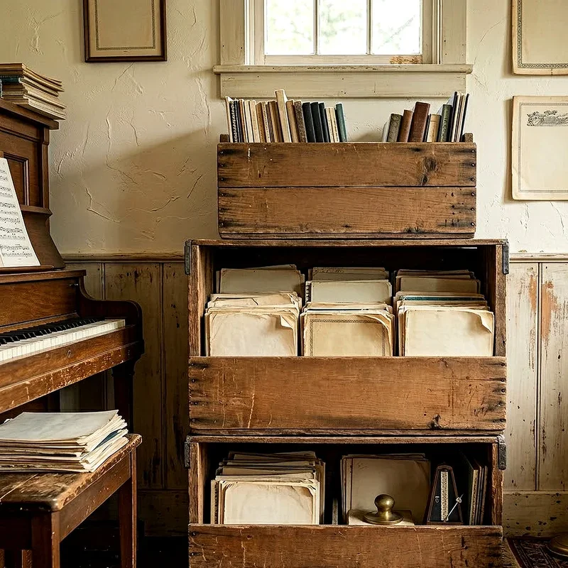 Sheet Music Storage Ideas