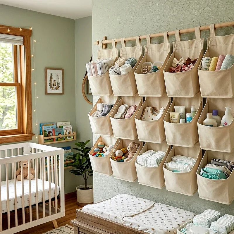 Baby Room Storage Ideas