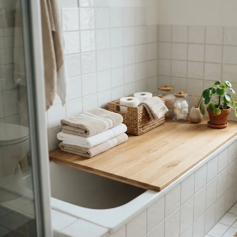 Unused Bathtub Storage Ideas