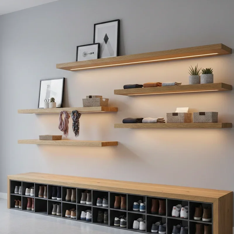 Shoe Storage Ideas for Entryway