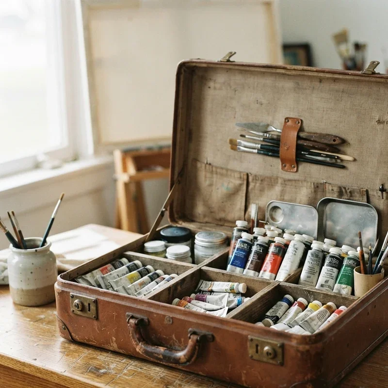 Acrylic Paint Storage Ideas