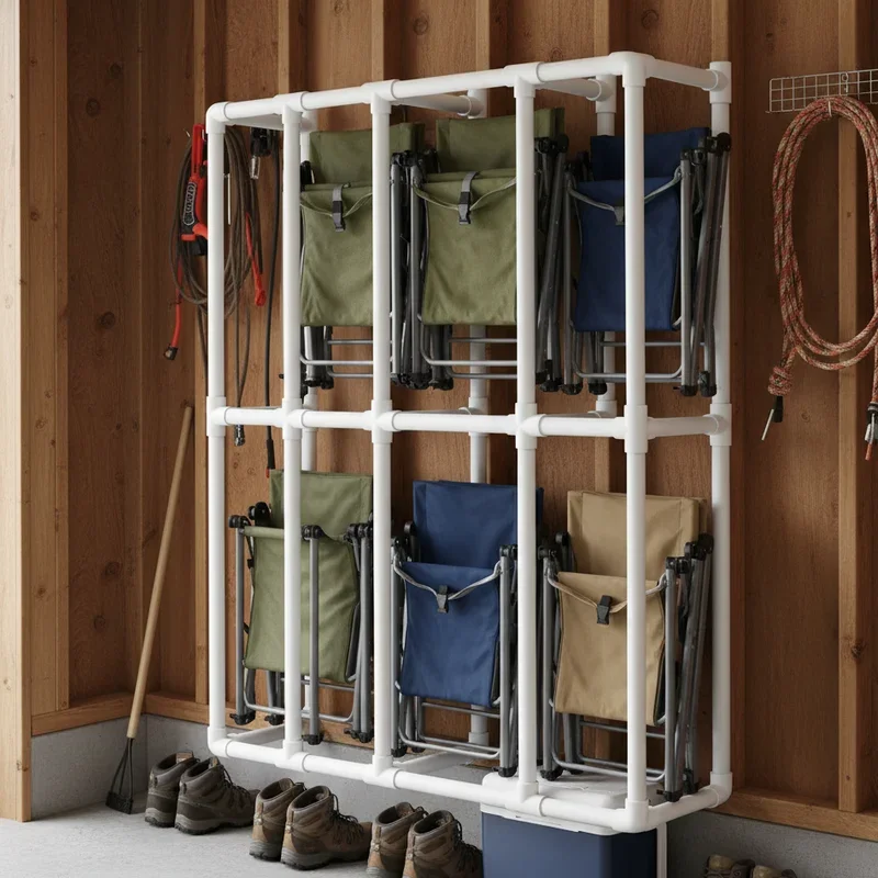 Camping Chair Storage Ideas