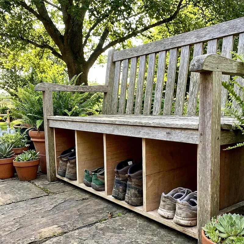 15 Outdoor Shoe Storage Ideas for Porch Organization