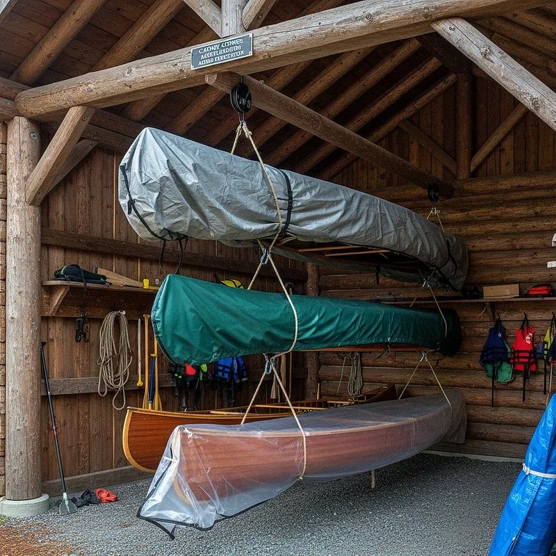 Canoe Storage Ideas