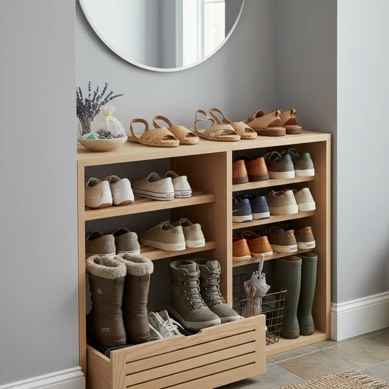 Entryway Shoe Storage Ideas