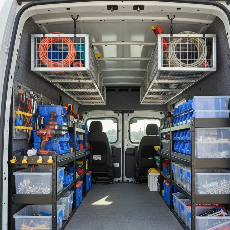 Van Tool Storage Ideas