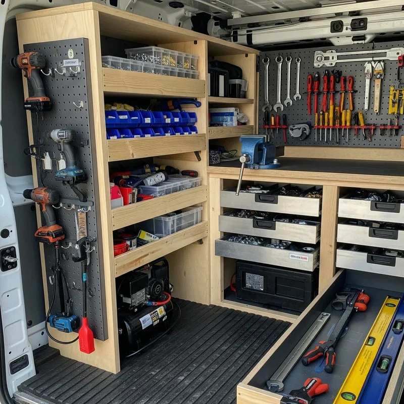 15 Van Storage Ideas to Keep Your Vehicle Organized