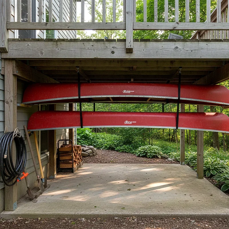 Canoe Storage Ideas
